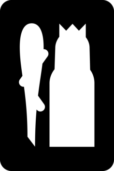 King Of Clubs Line Art Svg Vector, Free Vectors File